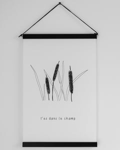 illustration | t'es dans le champ